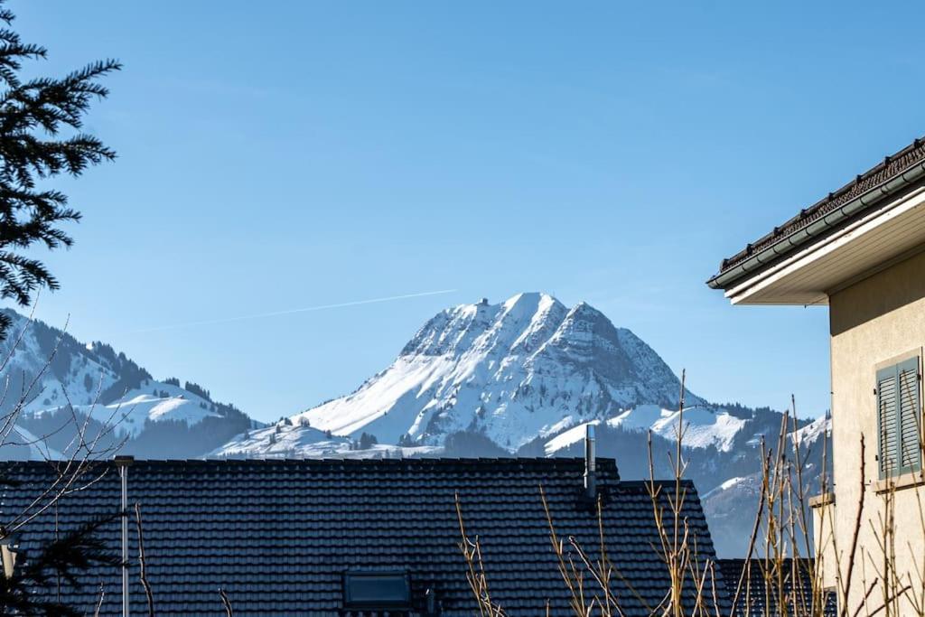 Appartement Spacieux Au Centre De La Gruyere Брок Экстерьер фото